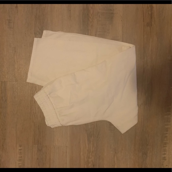 Aritzia Wilfred White Linen Twill Pants NWOT - Picture 8 of 13